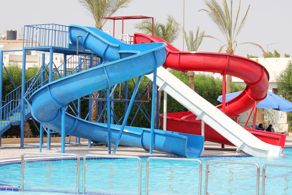 Tivoli Hotel Sharm El Sheikh aquapark havuzu ve su kaydırakları