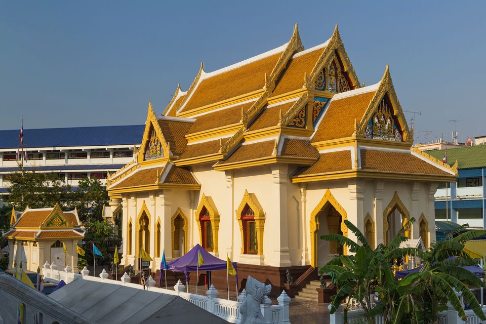 Altın Buda'nın bulunduğu Wat Traimit Tapınağı, Bangkok