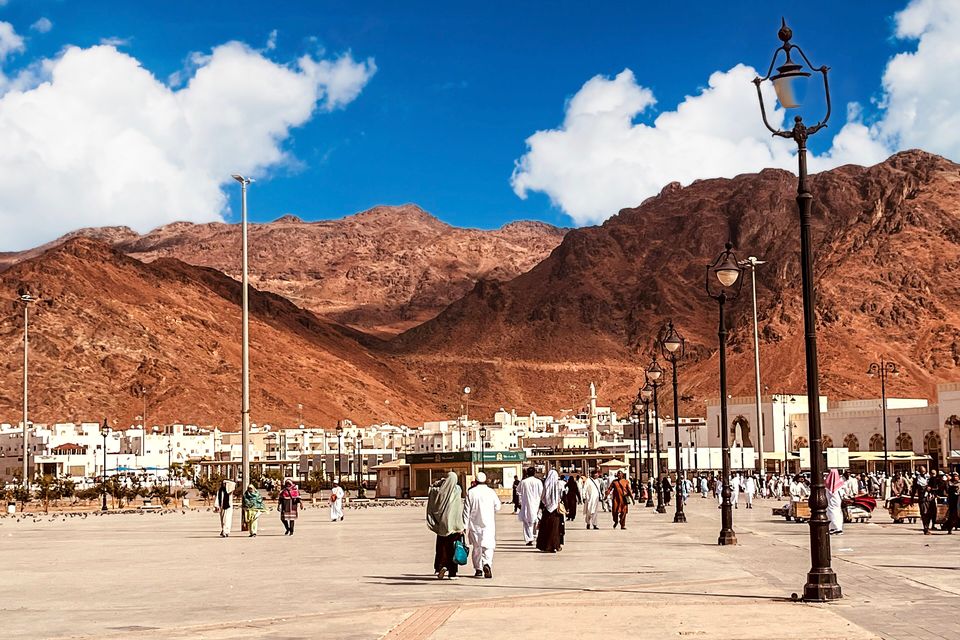 Uhud Dağı, Medine